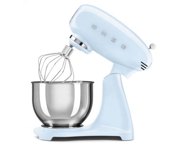 Миксер планетарный Smeg SMF05PBEU пастельный голубой