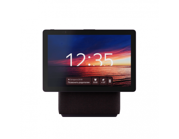 Smart speaker Yandex Station Duo Max with Alice, with Zigbee, 60W, red, YNDX-00055