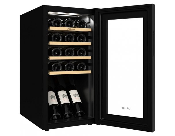 Wine cabinet Libhof GM-15 Black