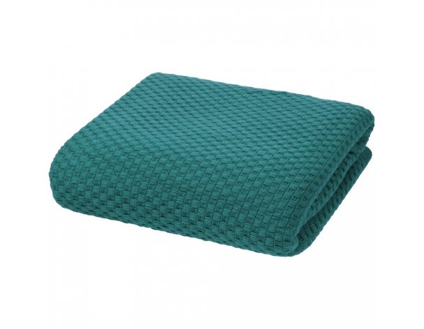 Плед Teplo Sheerness бирюзовый (тиффани) RA-277906