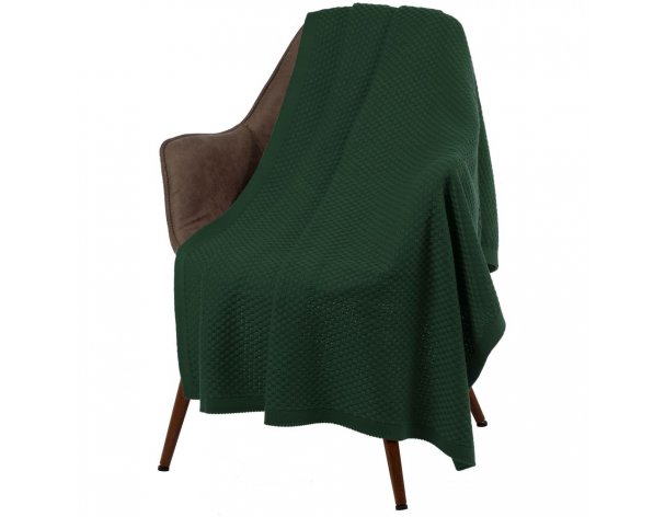 Blanket Teplo Sheerness, dark green