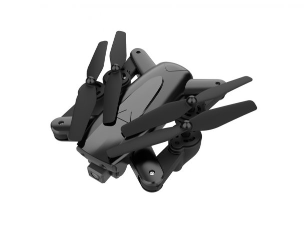 Квадрокоптер Hiper HQC-0031 Paladin FPV 0.3Mpix 480р WiFi ПДУ черный/серый