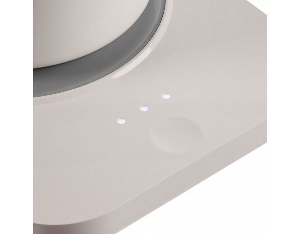 Кружка с подогревом и беспроводной зарядкой Indivo dualBase plus, белая (15783.60)