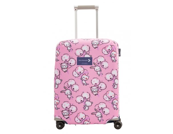 Cover for a suitcase Routemark White & Fluffy S (SP310), Art. Lebedev Studio