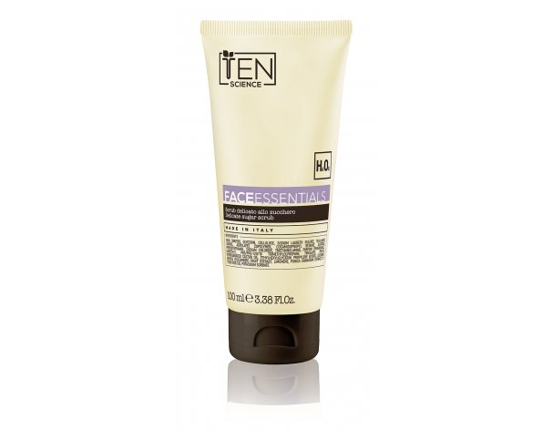 Скраб деликатный сахарный для лица Ten Science Face Essentials, 100 мл