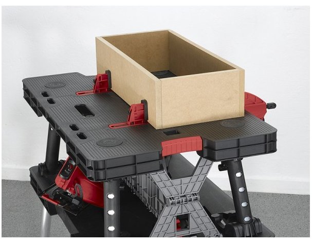 Верстак столярный складной Keter Folding Table Mettal Leg