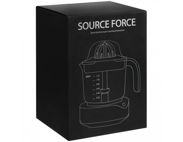 Electric citrus juicer Molti Source Force, silver-black (17329.13)