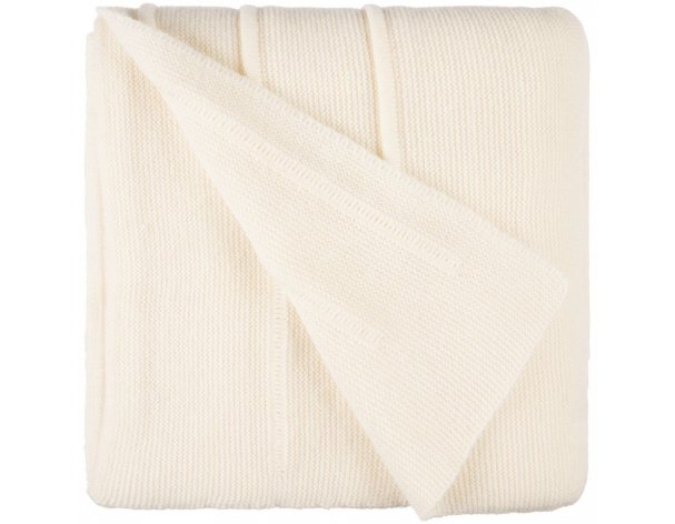 Blanket Very Marque Nessona Alpaca 110x170 cm, white (vanilla) (17764.60)