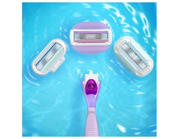 Replaceable cartridges for razor Gillette Venus Comfortglide Breeze 4 pcs.