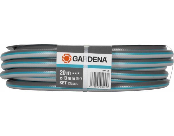 Hose Gardena Classic 1/2 x 20 m with fittings 18004-20