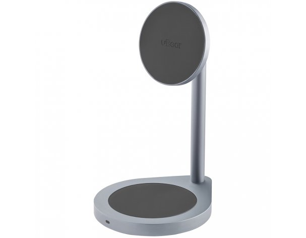 Wireless Charger uBear Stage 2 in 1 (WL06SG21-AD), gray