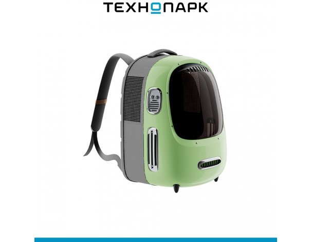 Рюкзак-переноска для домашних животных Petkit Breezy v 2.0, зелёный