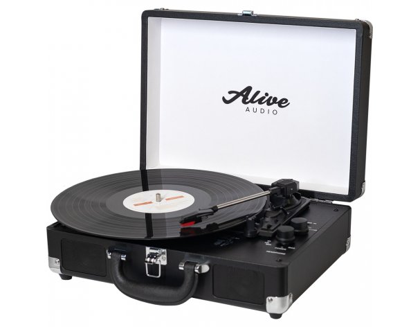 Turntable Alive Audio Glam Noir GLM-01-NR