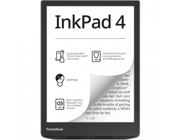 Electronic book PocketBook 743G Stardust Silver (PB743G-U-WW)