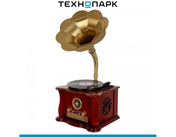 Проигрыватель виниловых пластинок Alive Audio Gramophone Wood