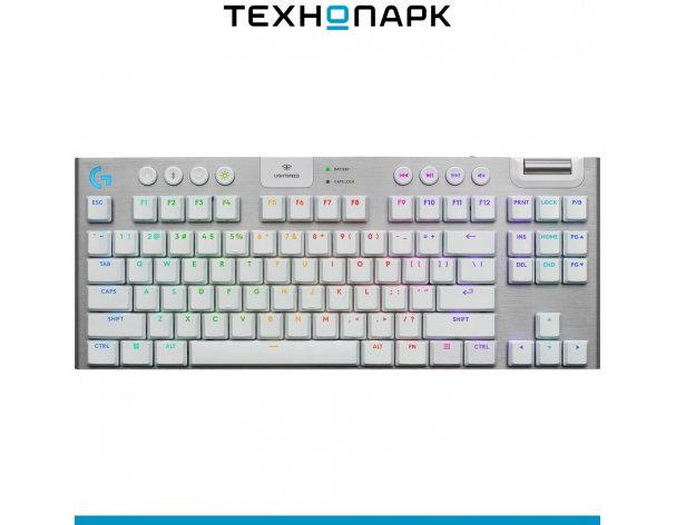 Клавиатура Logitech G915 X Light Speed TKL T-Axis White (920-012739)