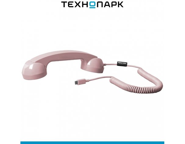 Wired headset Native Union Pop Phone pink