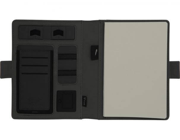 Органайзер с беспроводной зарядкой Evolt Powernote, 5000 мАч, светло-серый (593918)