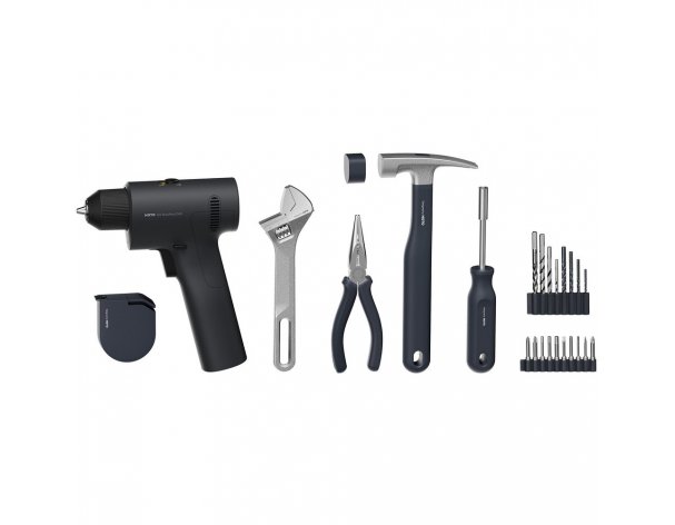 Набор инструментов Hoto 16V Brushless Drill Tool Set серый (HTE0035GL)