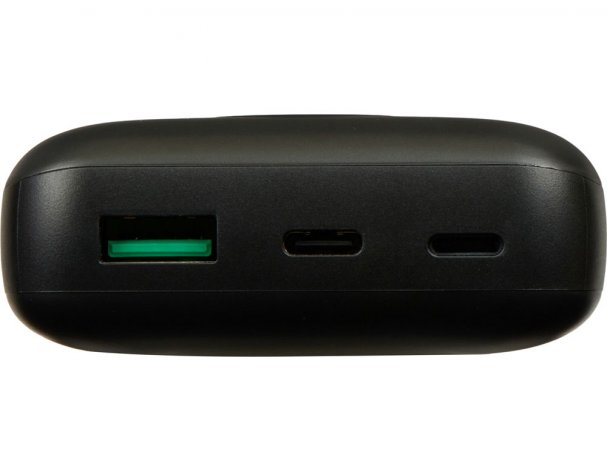 External battery with fast charging Qjet QC/PD CosmIQ, 10000 mAh, Black (696817)