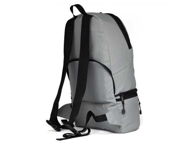 Backpack convertible Brand Charger Athletica water‑resistant with a waist bag, 45.5 x 29 x 13 cm, grey (833116)