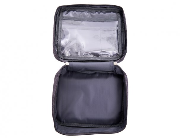 Cosmetics bag Routemark OBZ-01 grey