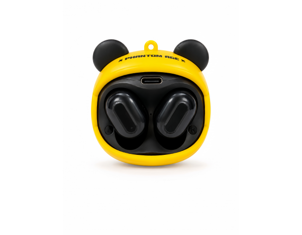 Headphones children's Koool Family mini (G-05D), yellow