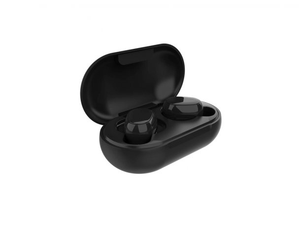 Наушники беспроводные Hiper Tws Oki Black (HTW-LX1) Bluetooth 5.0 гарнитура, черный (521000)