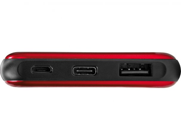 Аккумулятор внешний Evolt Forge v.2, металл, 10000mah, красный (591201)