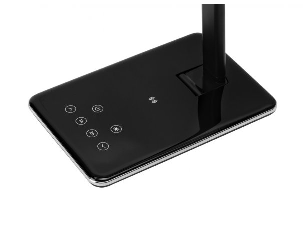 Table Lamp with Wireless Charging Evolt Starline, Black (592107)