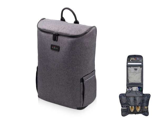 Backpack organizer waterproof Brand Charger Marco Polo for laptop 15.6", grey (936028)