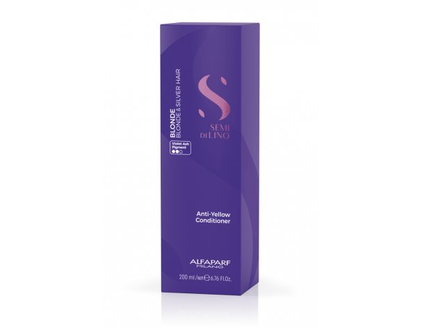 Кондиционер для волос антижёлтый Alfaparf Anti-Yellow Conditioner, 200 мл