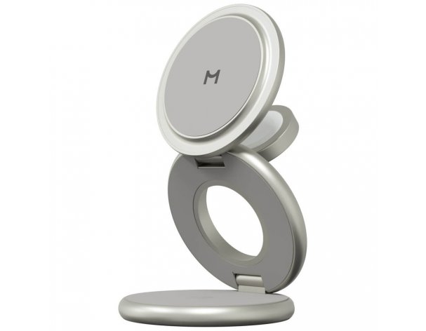 Устройство зарядное беспроводное Magssory Signature Pro 3 в 1 Qi2 Titan (WCH073t)