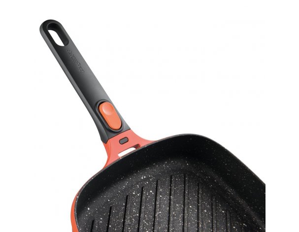 Grill pan Berghoff Gem 24 cm 2.3 L red 2307412