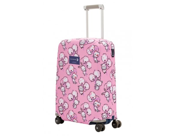 Cover for a suitcase Routemark White & Fluffy S (SP310), Art. Lebedev Studio
