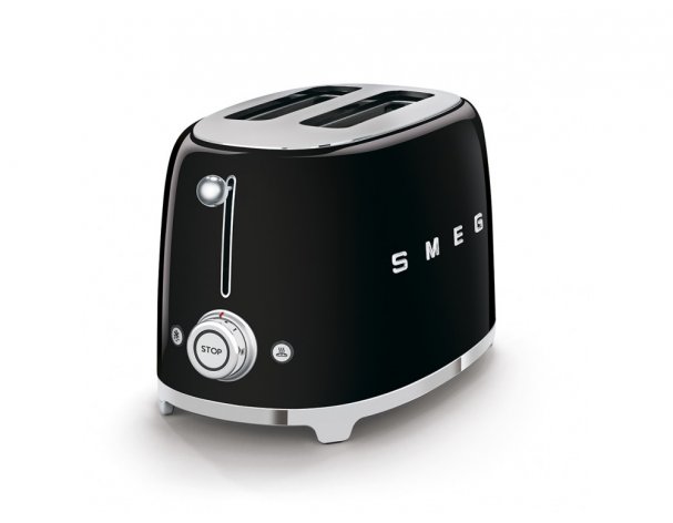 Тостер Smeg TSF01BLEU черный