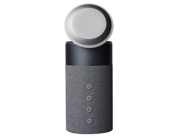 Колонка Qjet Мьюзик с беспроводной Magsafe-зарядкой для смартфона и наушников , 15 Вт, черный (401317)