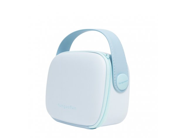 Cosmetic bag Fungoofun with mirror and backlight F536, blue