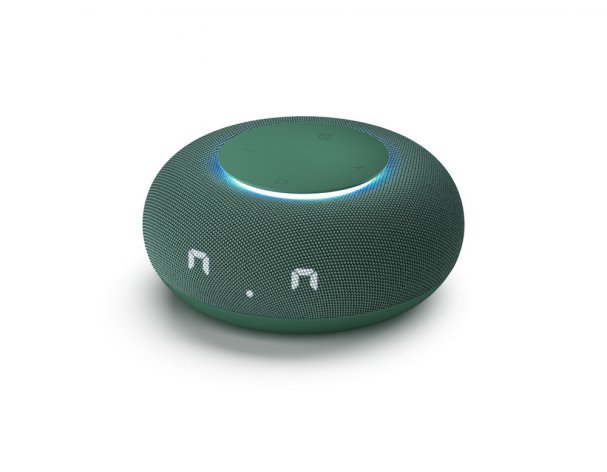 Smart speaker VK Capsule Mini with voice assistant Marusia coniferous green