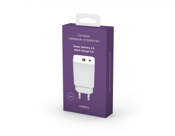 Устройство зарядное сетевое Rombica Neo ZQ3 PD RA-246851