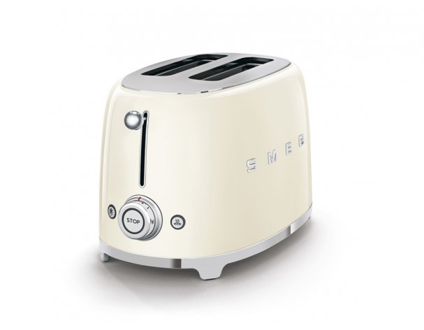 Тостер Smeg TSF01CREU кремовый