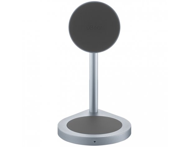 Wireless Charger uBear Stage 2 in 1 (WL06SG21-AD), gray