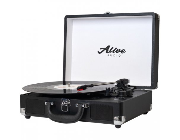 Turntable Alive Audio Glam Noir GLM-01-NR