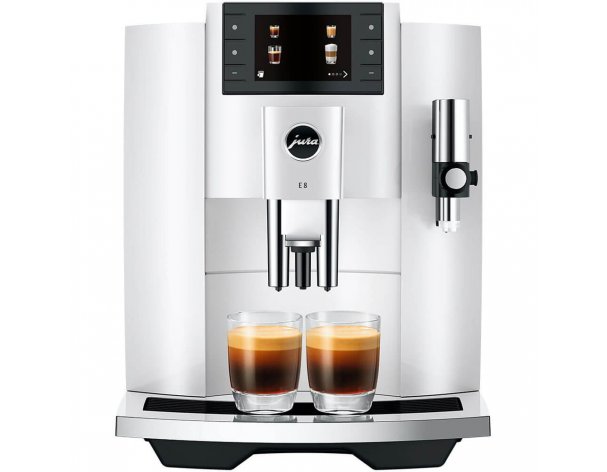 Кофемашина Jura E8 Piano White (15585)