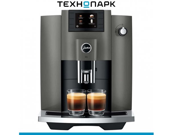 Кофемашина Jura E6 Dark Inox (15439)