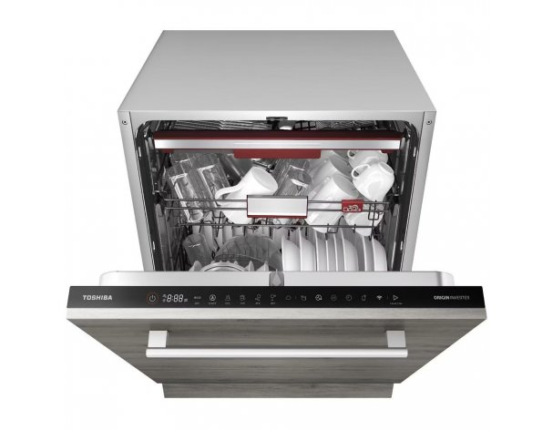 Машина посудомоечная встраиваемая Toshiba DW-14B4(B)-RU