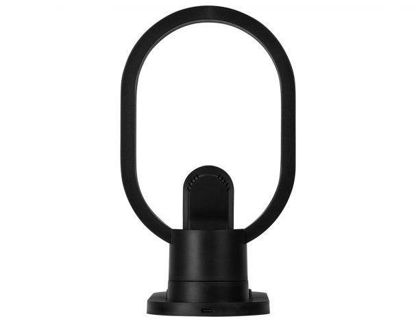 Charging station wireless 4-in-1 Evolt Portal with lamp, 15 W, black (592207)