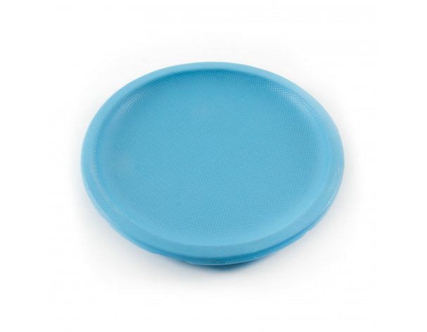 Игрушка для собак SkyRus «‎Фрисби» резиновая, голубая, 20х20х1.9см (145068/blue)