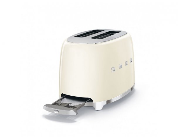 Тостер Smeg TSF01CREU кремовый
