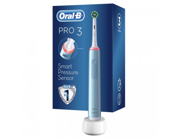 Electric toothbrush Oral-B Pro 3 3000/D505.513.3 CrossAction blue